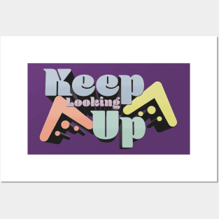 Keep Looking Up - N. Tyson Podcast Quote Posters and Art